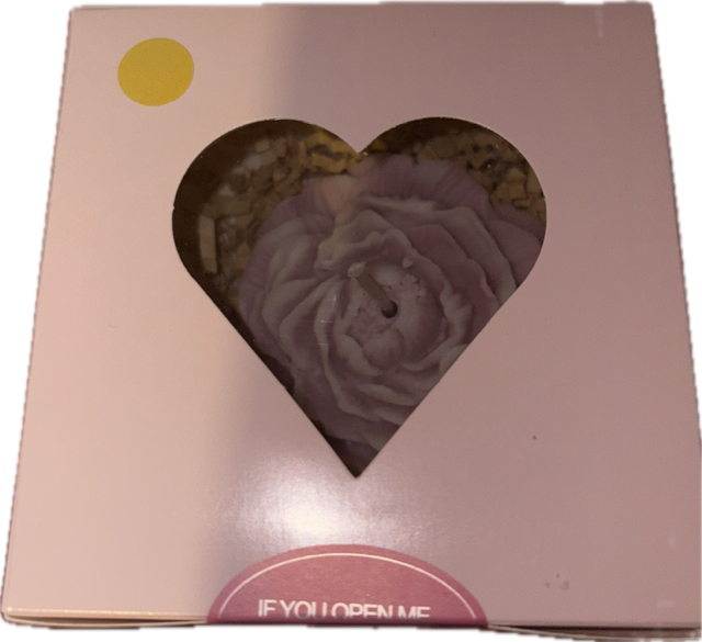 PEONY CANDLE - MEDIUM - low temp - soy wax - like luxury scent