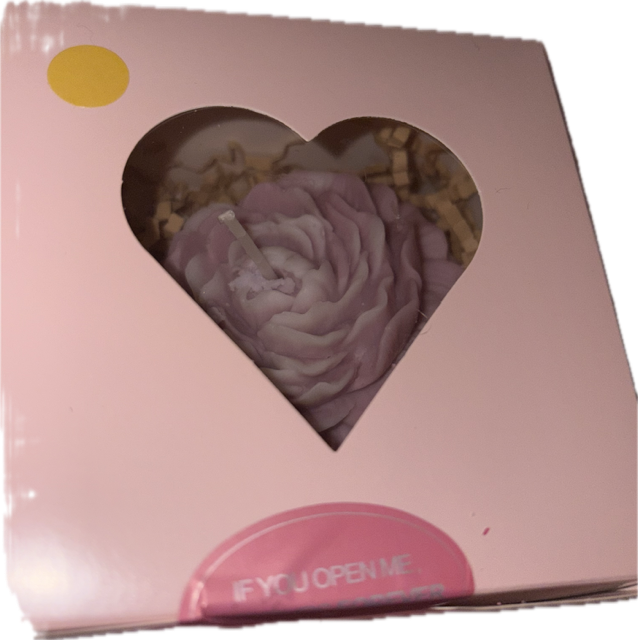 PEONY CANDLE - MEDIUM - low temp - soy wax - like luxury scent