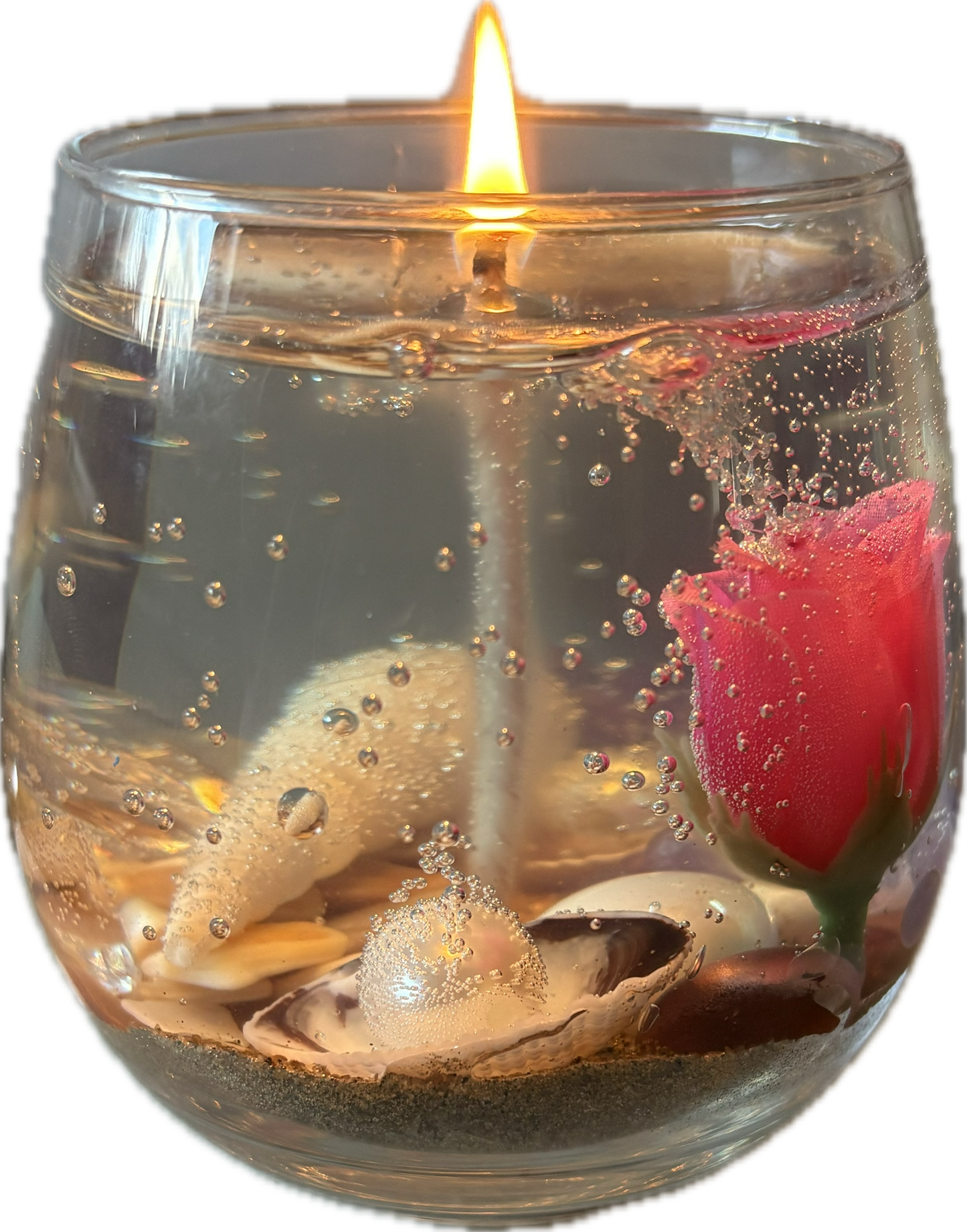 Gel Candle - Beach Themed