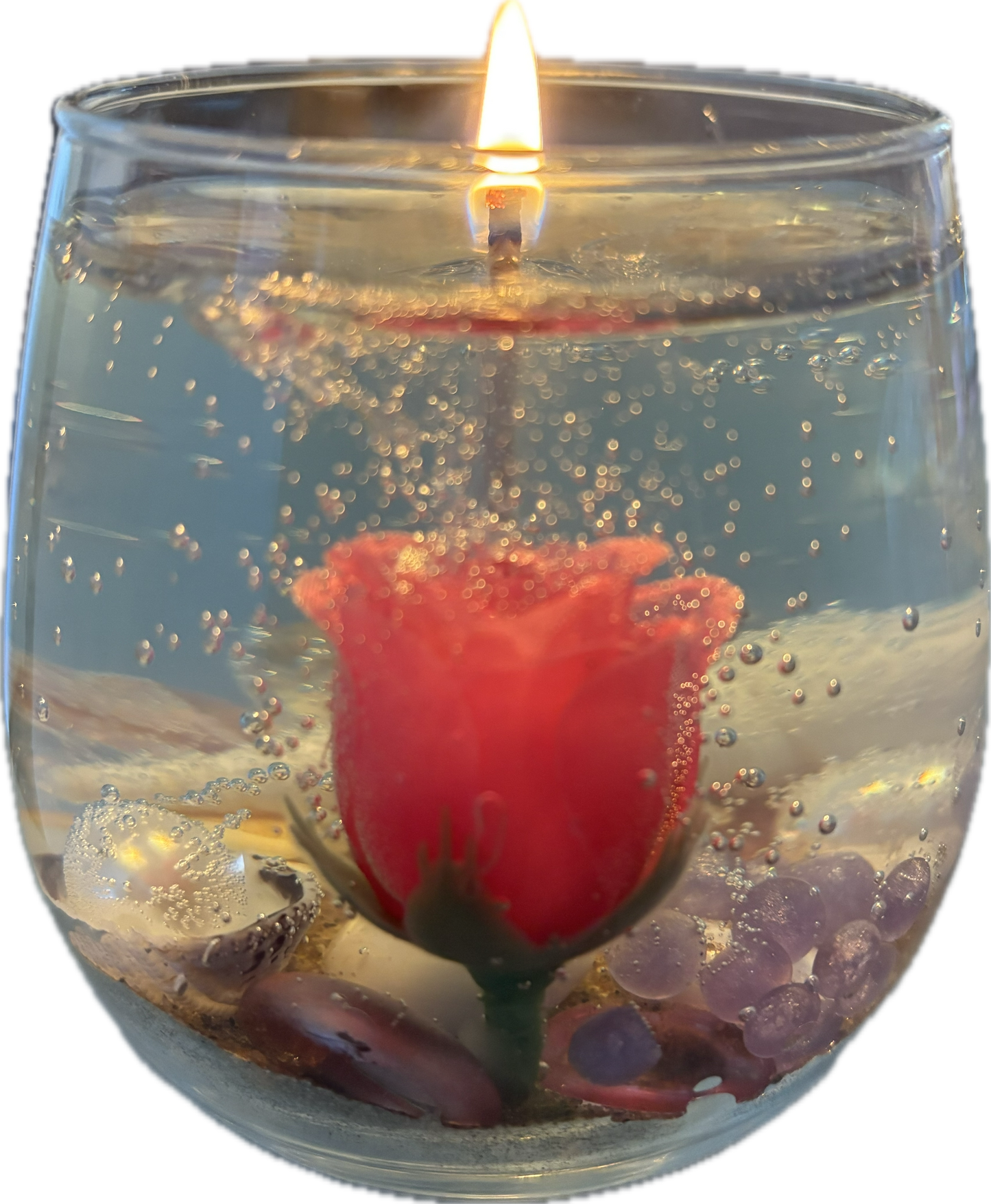 Gel Candle - Beach Themed