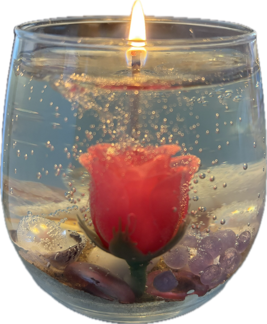 Gel Candle - Beach Themed