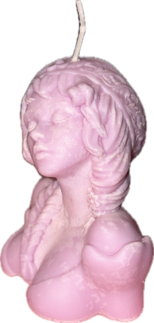 BODY-BRAIDED HAIR Lady Candle