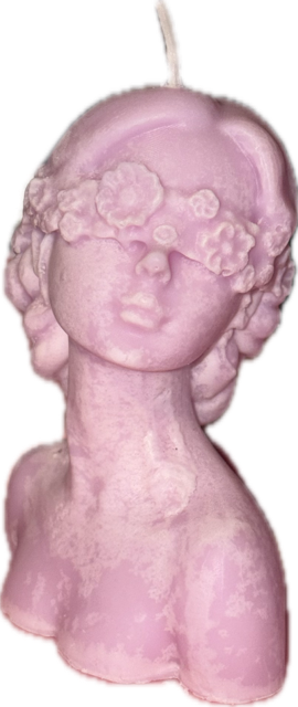 BODY-BLINDFOLDED LADY Candle