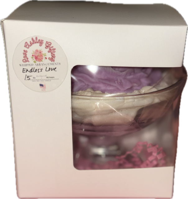 WHIPPED ARRANGEMENTS- LARGE Candle - like luxury scent